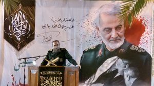 پاسداشت بیستمین سالگرد تدفین ۵ شهید گمنام در جزیره کیش با حضور سردار باقر زاده