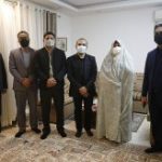 دیدار صمیمی محمدرضا لواسانی با خانواده شهید دفاع مقدس