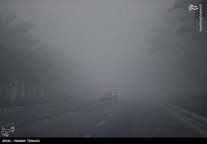 هشدارهای پلیس راهور کیش برای رانندگی در گرد و غبار