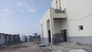 بازدید سعید پورزادی از ساختمان دادگستری کیش