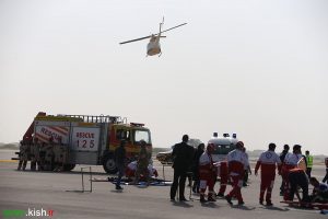 برگزاری نهمین دوره از مانور طرح اضطراری دو سالانه فرودگاه بین المللی کیش