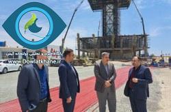 بازدید دیوان محاسبات استان هرمزگان از طرح های نیمه تمام در سطح جزیره کیش