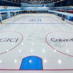 Kish Mica Mall ice rink in standard olympic Games