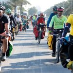 ۱۵۰ دوچرخه‌سوار از سراسر ایران به کیش آمدند