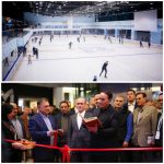 افتتاح رسمی مجموعه تفریحی و ورزشی آیس‌رینک میکامال کیش