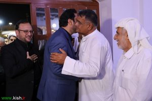 حضور مدیرعامل سازمان منطقه آزاد در جمع بومیان جزیره کیش
