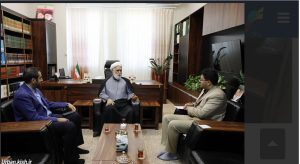 دیدار سرپرست جدید شرکت عمران، آب و خدمات با امام جمعه جزیره کیش