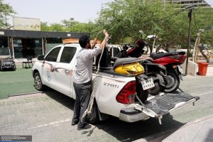 تداوم طرح ساماندهی موتورهای شارژی در کیش؛ آغاز مرحله جدید با توقیف موتورسیکلت‌های متخلف