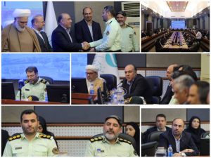  مراسم تکریم و معارفه فرمانده پلیس فرودگاه کیش برگزار شد
