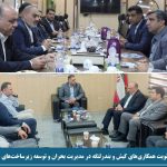 تأکید بر تقویت همکاری‌های کیش و بندرلنگه در مدیریت بحران و توسعه زیرساخت‌های حمل‌ونقل